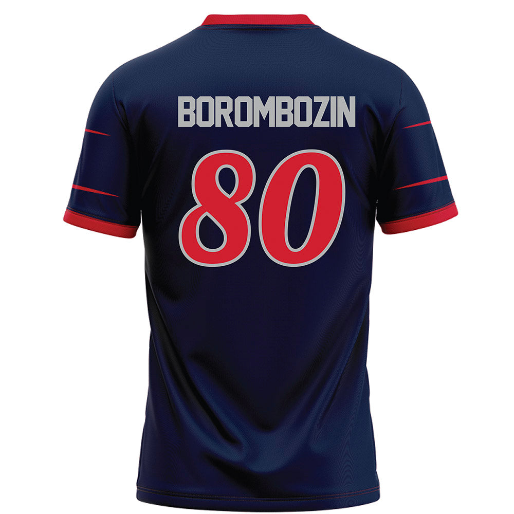 Robert Morris - NCAA Football : Tyler Borombozin - Navy Football Jersey-1