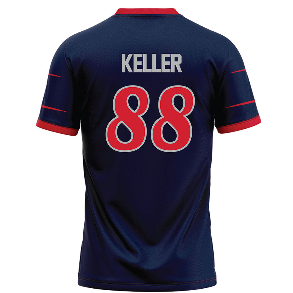 Robert Morris - NCAA Football : Finley Keller - Navy Football Jersey-1