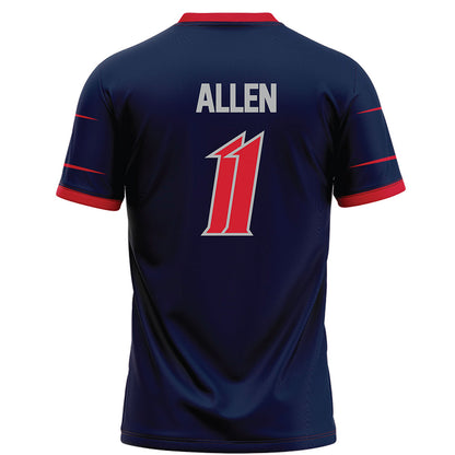 Robert Morris - NCAA Football : Blake Allen - Navy Football Jersey-1