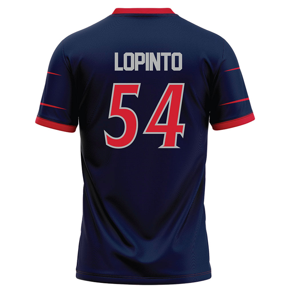 Robert Morris - NCAA Football : Jake Lopinto - Navy Football Jersey-1