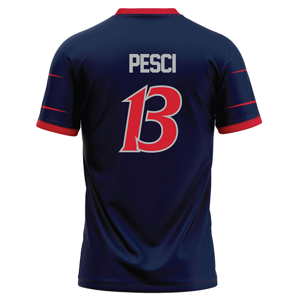 Robert Morris - NCAA Football : Dominic Pesci - Navy Football Jersey-1