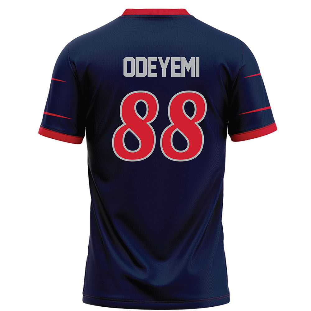 Robert Morris - NCAA Football : Michael Odeyemi - Navy Football Jersey-1