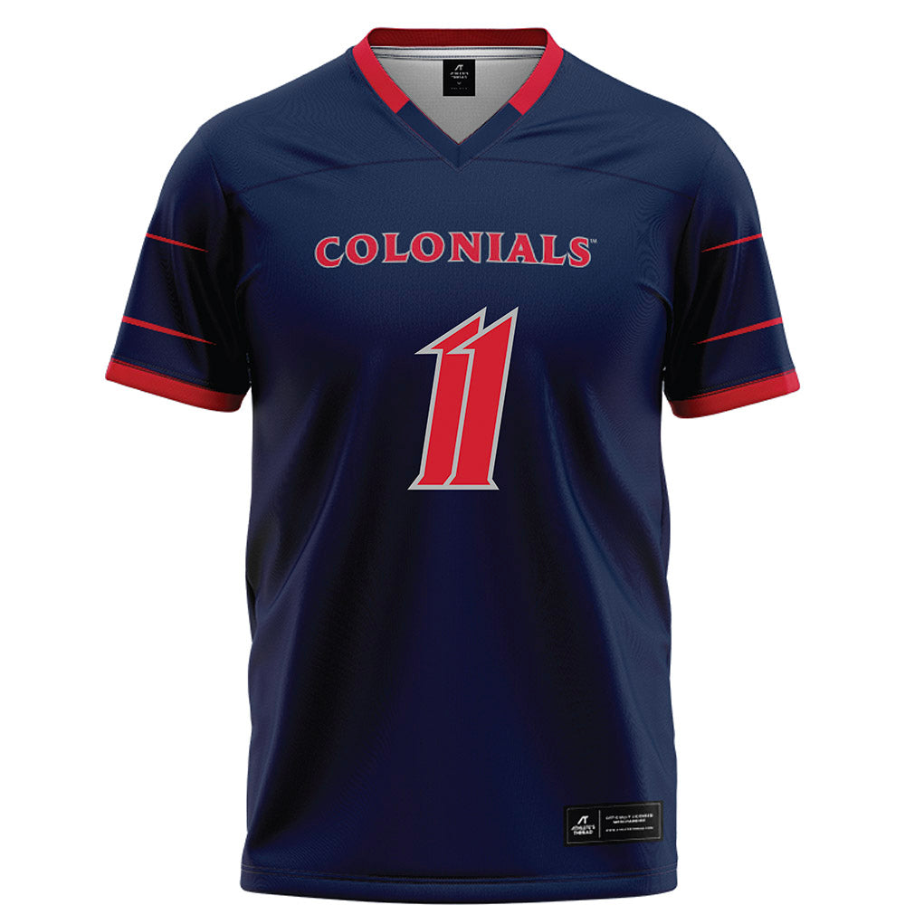 Robert Morris - NCAA Football : Blake Allen - Navy Football Jersey-0