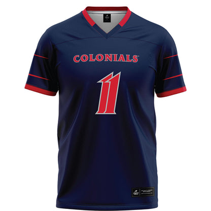 Robert Morris - NCAA Football : Blake Allen - Navy Football Jersey-0