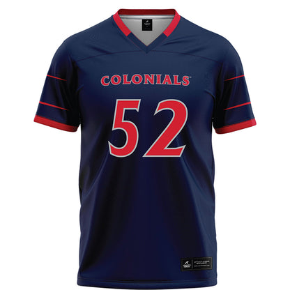 Robert Morris - NCAA Football : Khalil Daniel - Navy Football Jersey-0