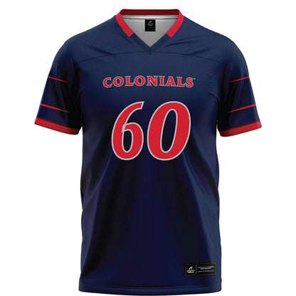 Robert Morris - NCAA Football : Jarvis Williams - Navy Football Jersey-0