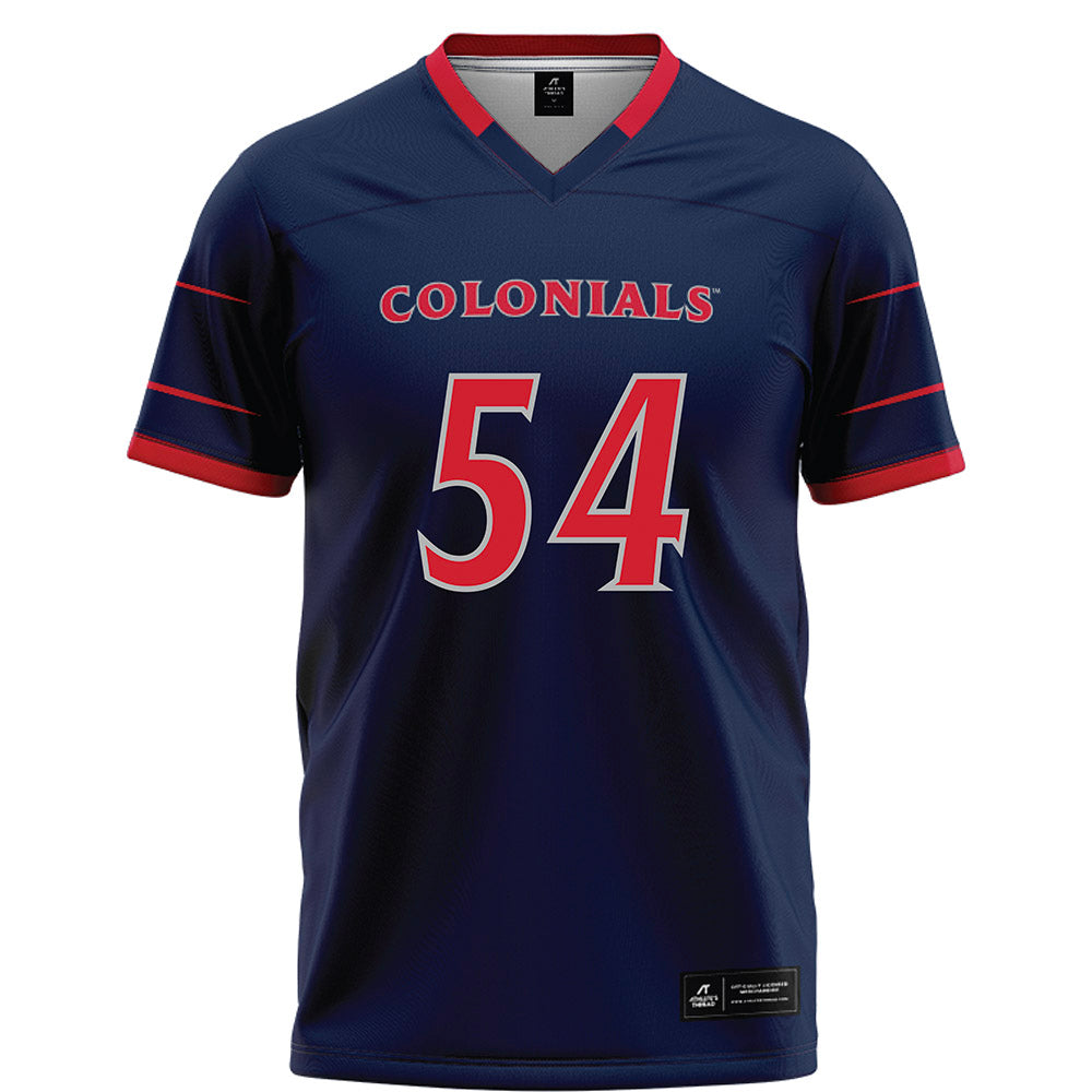 Robert Morris - NCAA Football : James Gardner - Navy Football Jersey-0