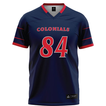 Robert Morris - NCAA Football : Domonic Eyo - Navy Football Jersey-0