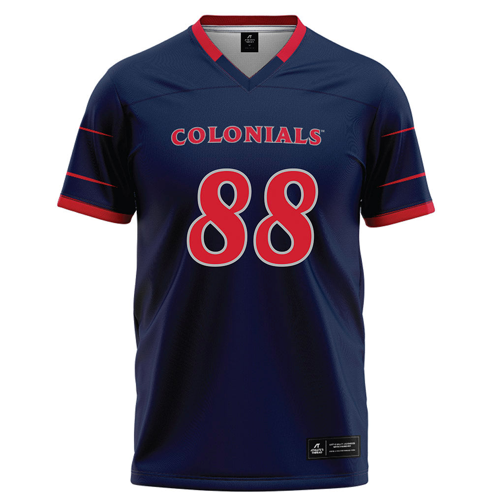 Robert Morris - NCAA Football : Finley Keller - Navy Football Jersey-0