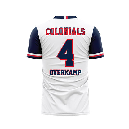 Robert Morris - NCAA Men's Soccer : Fabian Overkamp - White Soccer Jersey