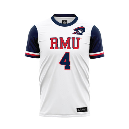 Robert Morris - NCAA Men's Soccer : Fabian Overkamp - White Soccer Jersey