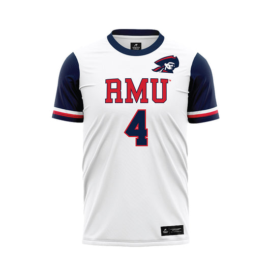 Robert Morris - NCAA Men's Soccer : Fabian Overkamp - White Soccer Jersey