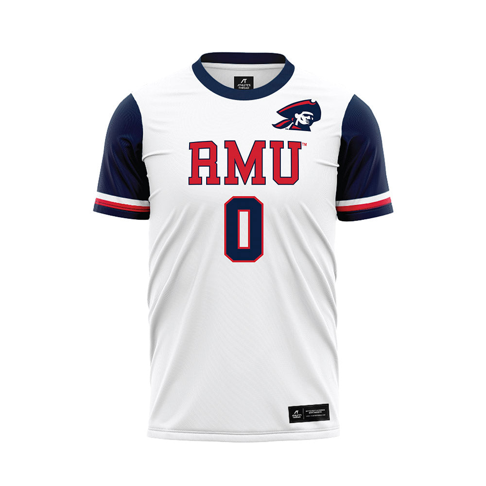 Robert Morris - NCAA Men's Soccer : Chris Lewis - White Soccer Jersey-0