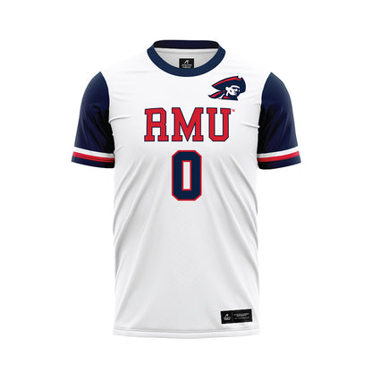 Robert Morris - NCAA Men's Soccer : Chris Lewis - White Soccer Jersey-0