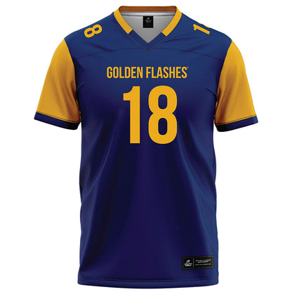 Kent State - NCAA Football : Hunter Hopperton - Football Jersey-0