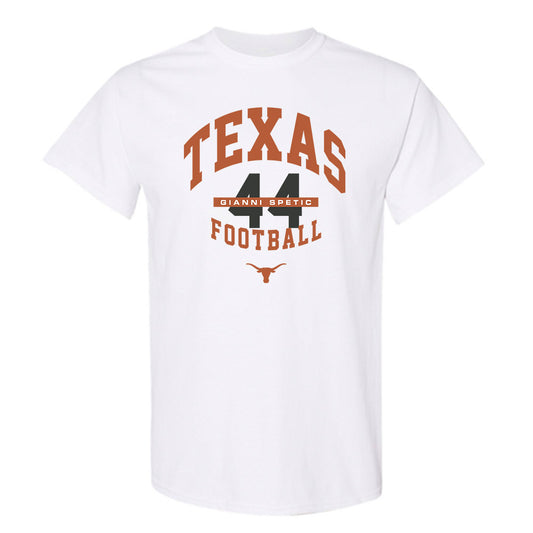 Texas - NCAA Football : Gianni Spetic - Classic Fashion Shersey T-Shirt-0