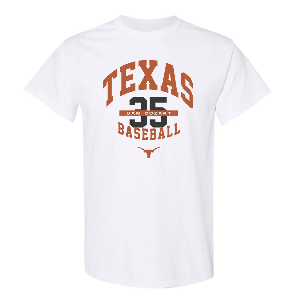 Texas - NCAA Baseball : Sam Cozart - Classic Fashion Shersey T-Shirt-0
