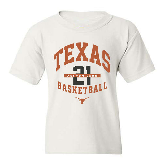 Texas - NCAA Women's Basketball : Ashton Judd - Classic Fashion Shersey Youth T-Shirt-0