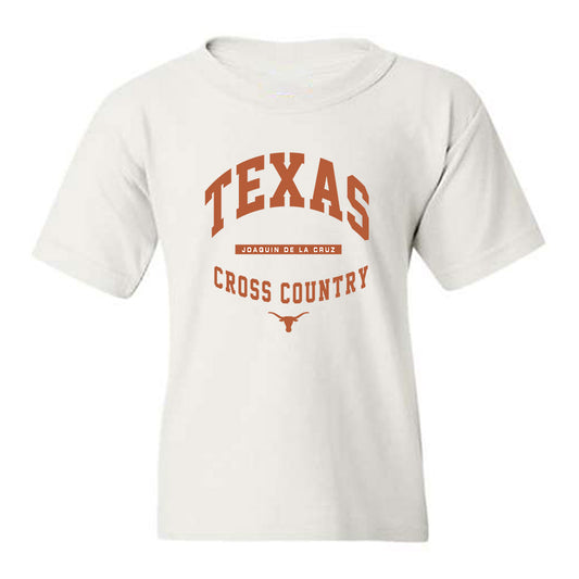Texas - NCAA Men's Cross Country : Joaquin De La Cruz - Classic Fashion Shersey Youth T-Shirt-0
