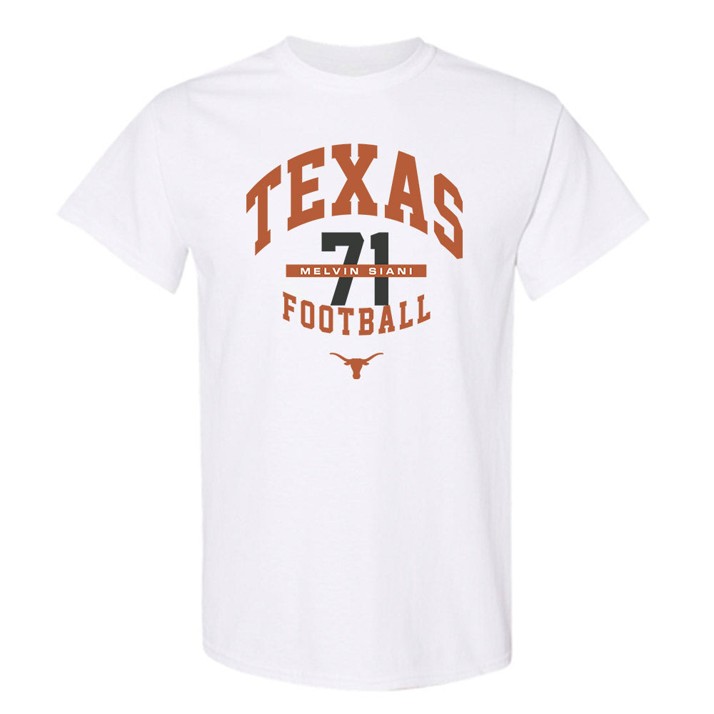 Texas - NCAA Football : Melvin Siani - Classic Fashion Shersey T-Shirt-0