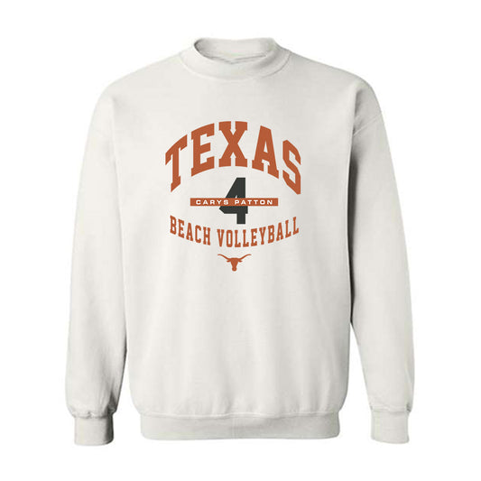Texas - NCAA Beach Volleyball : Carys Patton - Classic Fashion Shersey Crewneck Sweatshirt-0