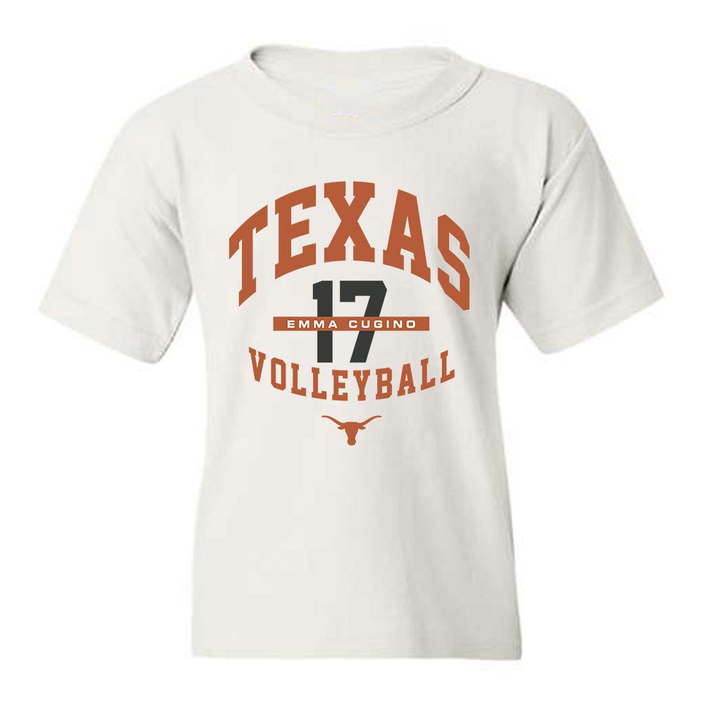 Texas - NCAA Women's Volleyball : Emma Cugino - Classic Fashion Shersey Youth T-Shirt-0