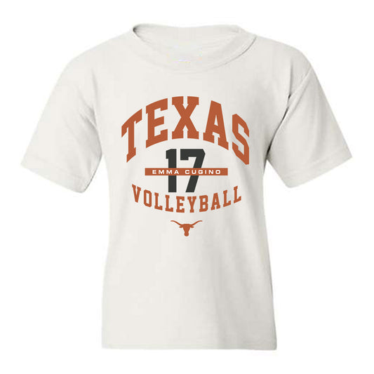 Texas - NCAA Women's Volleyball : Emma Cugino - Classic Fashion Shersey Youth T-Shirt-0