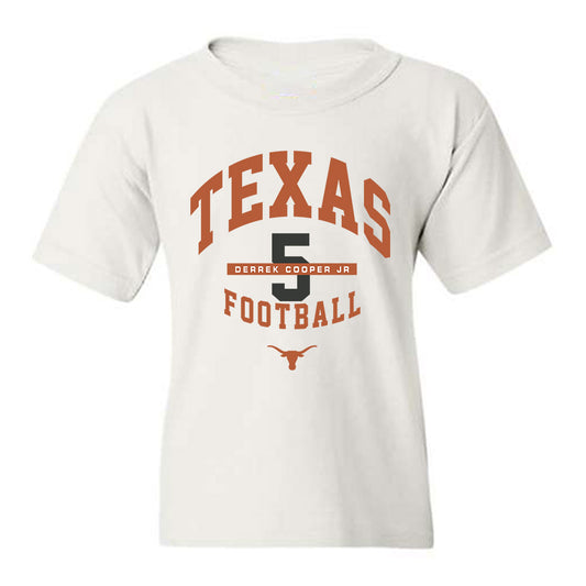 Texas - NCAA Football : Derrek Cooper jr - Classic Fashion Shersey Youth T-Shirt-0