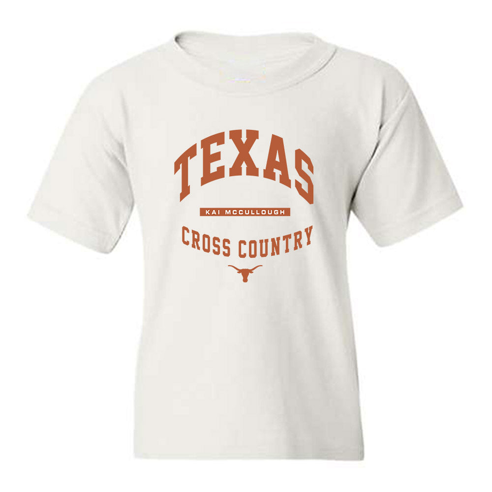 Texas - NCAA Men's Cross Country : Kai McCullough - Classic Fashion Shersey Youth T-Shirt-0
