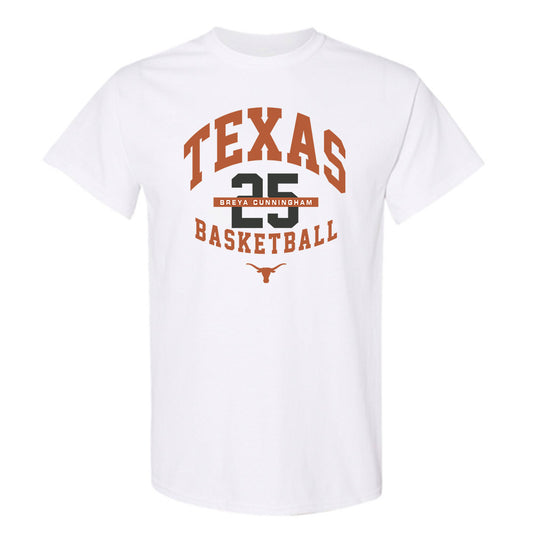 Texas - NCAA Women's Basketball : Breya Cunningham - Classic Fashion Shersey T-Shirt-0