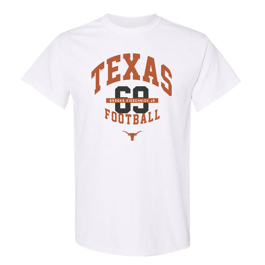 Texas - NCAA Football : Brooks Kieschnick Jr - Classic Fashion Shersey T-Shirt-0