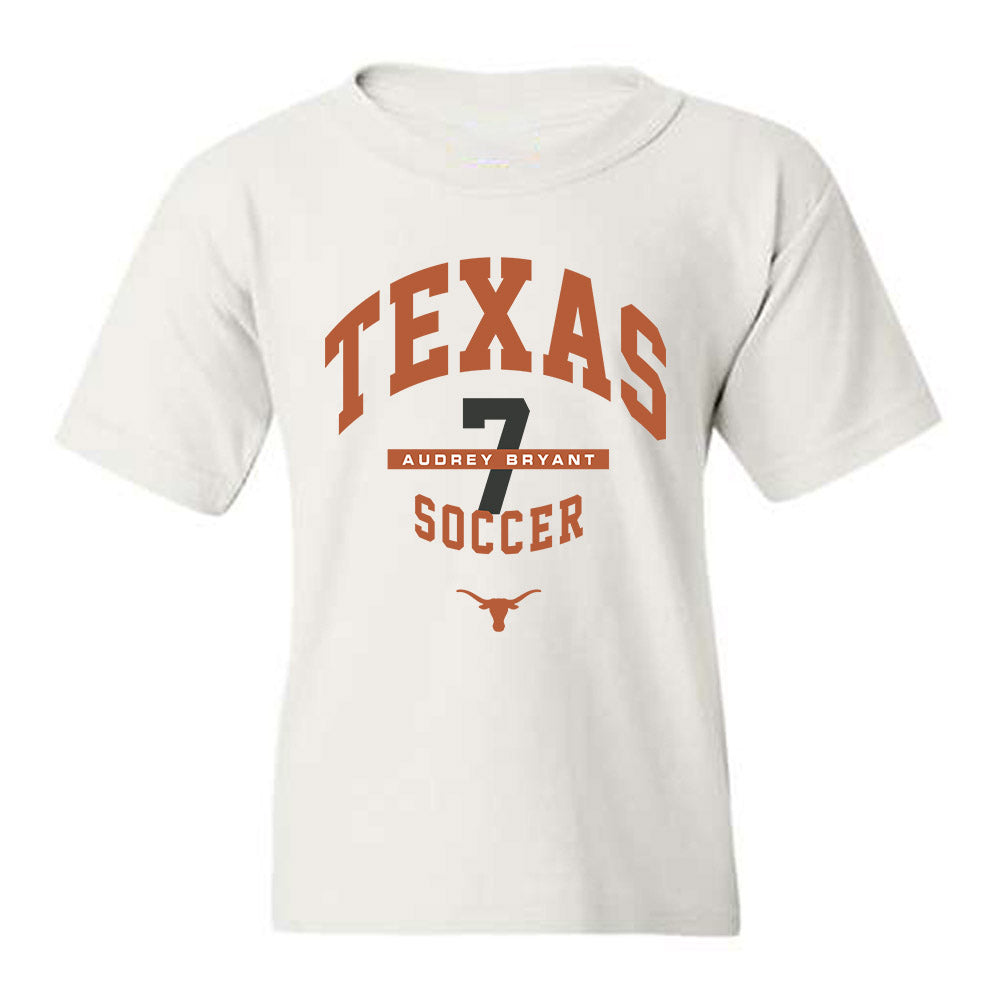 Texas - NCAA Women's Soccer : Audrey Bryant - Classic Fashion Shersey Youth T-Shirt-0