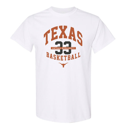 Texas - NCAA Men's Basketball : Anthon McDermott - Classic Fashion Shersey T-Shirt-0