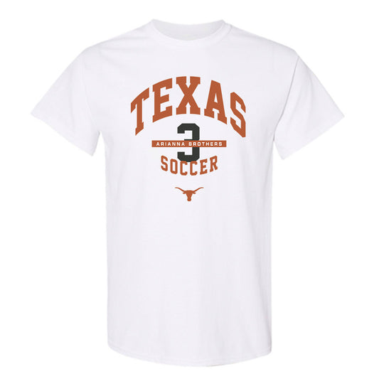 Texas - NCAA Women's Soccer : Arianna Brothers - Classic Fashion Shersey T-Shirt-0