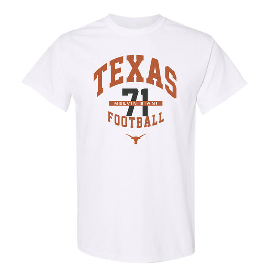 Texas - NCAA Football : Melvin Siani - Classic Fashion Shersey T-Shirt-0