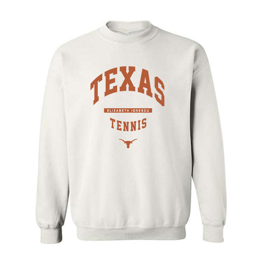 Texas - NCAA Women's Tennis : Elizabeth Ionescu - Classic Fashion Shersey Crewneck Sweatshirt-0