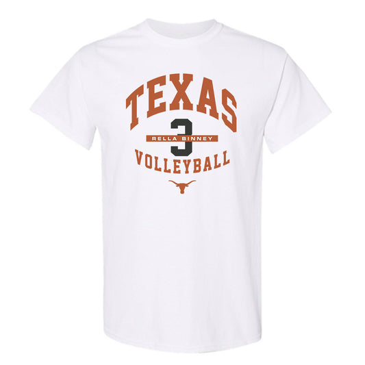 Texas - NCAA Women's Volleyball : Rella Binney - Classic Fashion Shersey T-Shirt-0