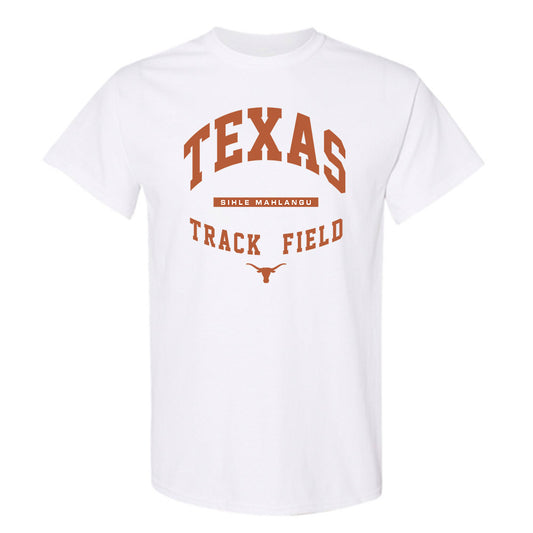 Texas - NCAA Men's Track & Field : Sihle Mahlangu - Classic Fashion Shersey T-Shirt-0