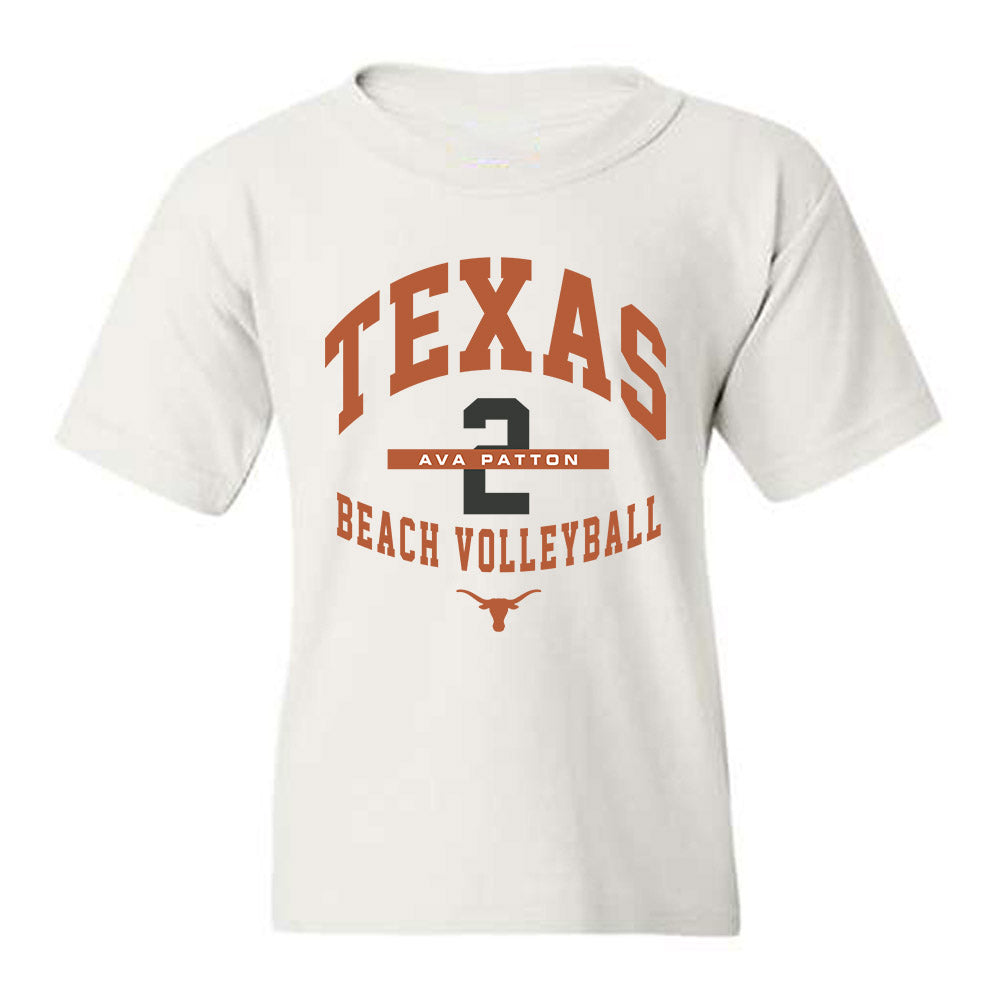 Texas - NCAA Beach Volleyball : Ava Patton - Classic Fashion Shersey Youth T-Shirt-0