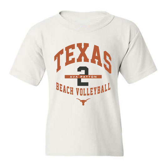 Texas - NCAA Beach Volleyball : Ava Patton - Classic Fashion Shersey Youth T-Shirt-0