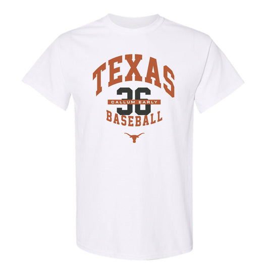 Texas - NCAA Baseball : Callum Early - Classic Fashion Shersey T-Shirt-0
