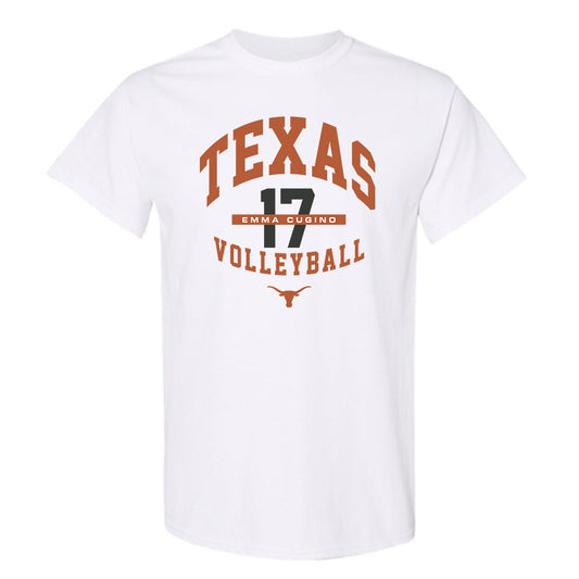 Texas - NCAA Women's Volleyball : Emma Cugino - Classic Fashion Shersey T-Shirt-0