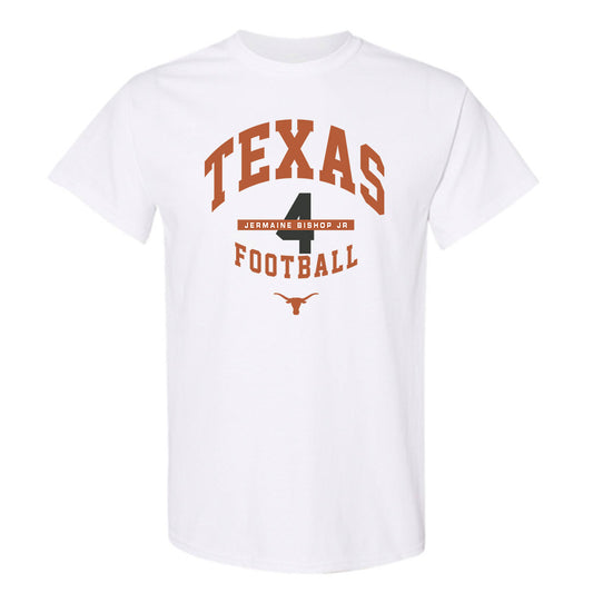Texas - NCAA Football : Jermaine Bishop Jr - Classic Fashion Shersey T-Shirt-0