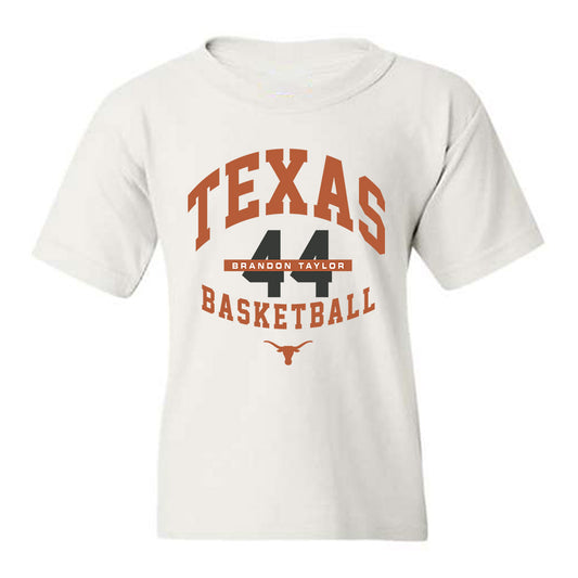 Texas - NCAA Men's Basketball : Brandon Taylor - Classic Fashion Shersey Youth T-Shirt-0