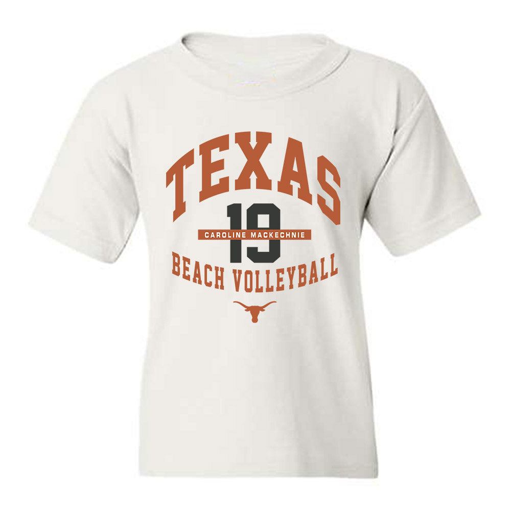 Texas - NCAA Beach Volleyball : Caroline Mackechnie - Classic Fashion Shersey Youth T-Shirt-0