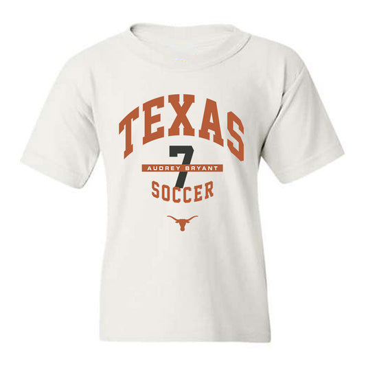 Texas - NCAA Women's Soccer : Audrey Bryant - Classic Fashion Shersey Youth T-Shirt-0