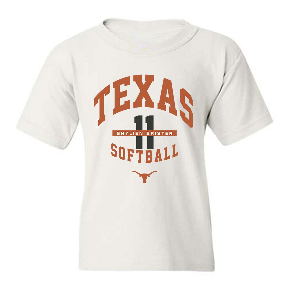 Texas - NCAA Softball : Shylien Brister - Classic Fashion Shersey Youth T-Shirt-0
