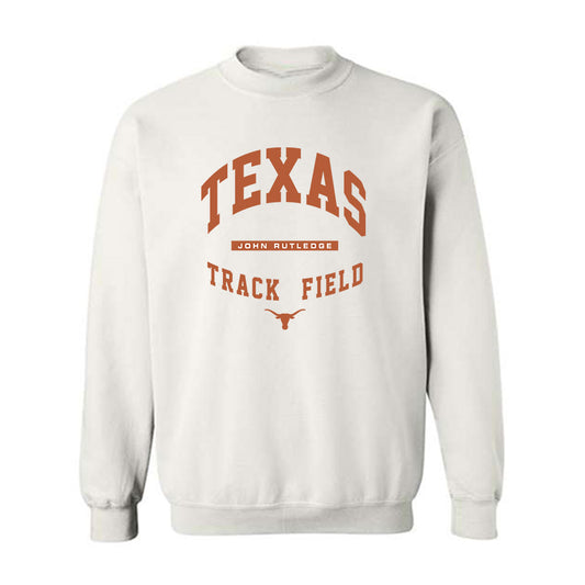 Texas - NCAA Men's Track & Field : John Rutledge - Classic Fashion Shersey Crewneck Sweatshirt-0