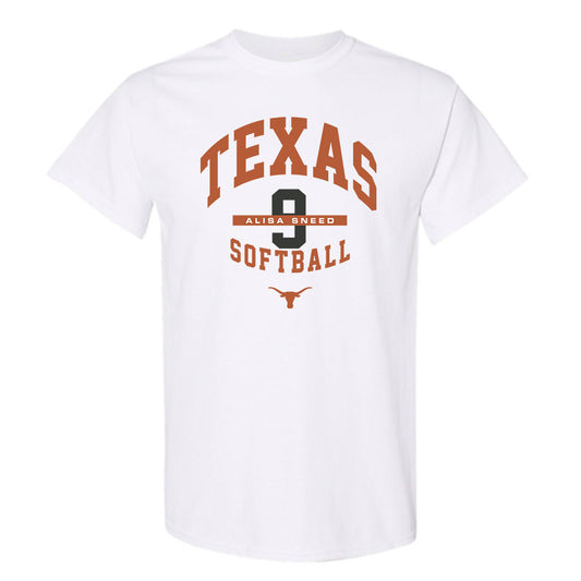 Texas - NCAA Softball : Alisa Sneed - Classic Fashion Shersey T-Shirt-0