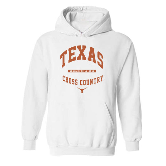 Texas - NCAA Men's Cross Country : Joaquin De La Cruz - Classic Fashion Shersey Hooded Sweatshirt-0
